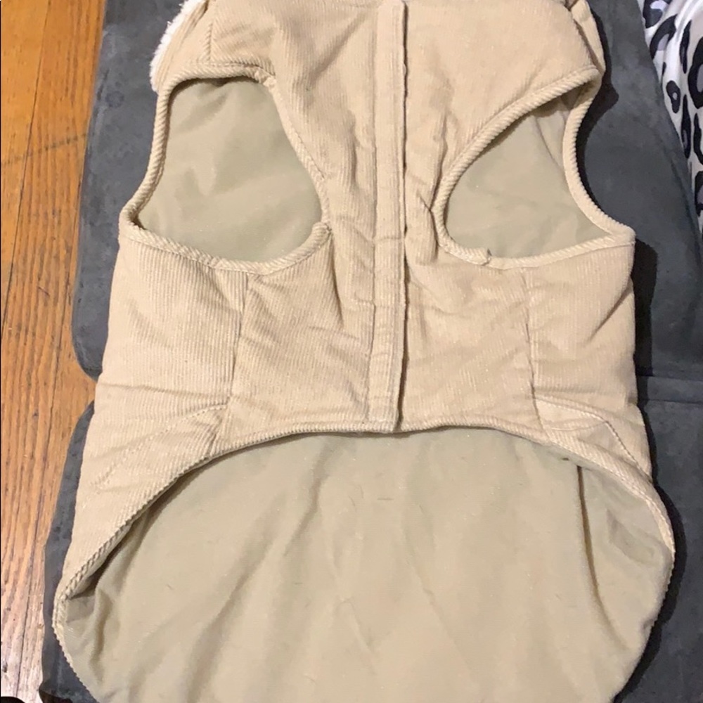 New. Never worn. My pup grew too fast.